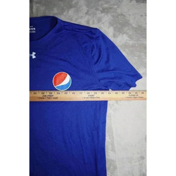 Pepsi Underarmour Short Sleeve Soft Polyester T Shirt Size M - Picture 9 of 13